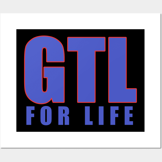 GTL Funny Gym Tan Laundry Gifts for Jersey Men Wall Art by TheOptimizedCreative